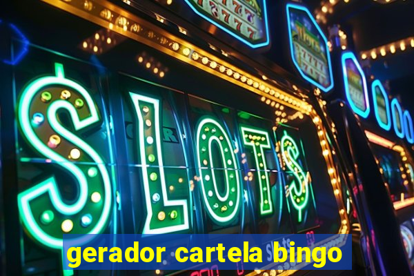 gerador cartela bingo